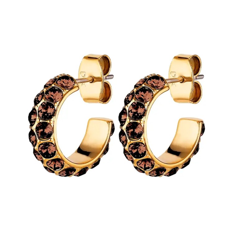 Серьги Dyrberg Kern HEIDI SG BROWN 490213