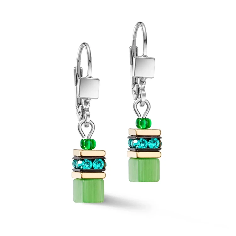 Серьги Coeur de Lion Green 2800/20-0500