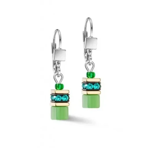 Серьги Coeur de Lion Green 2800/20-0500