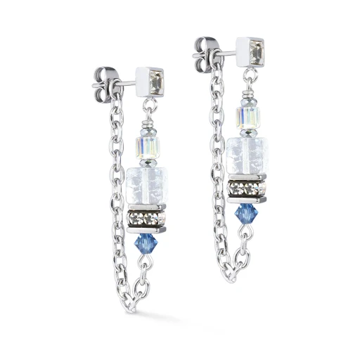 Серьги Coeur de Lion Crystal-Silver 3020/21-1817