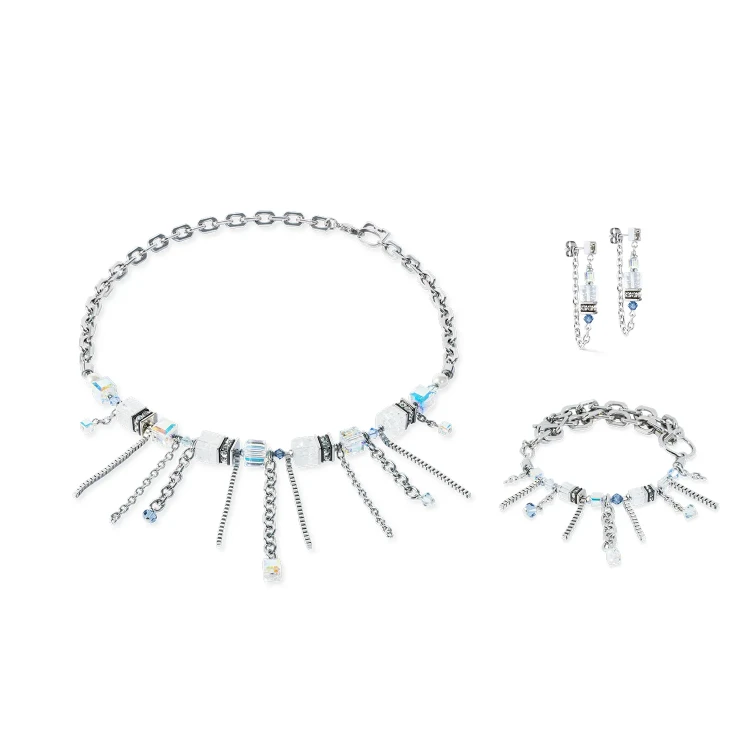 Серьги Coeur de Lion Crystal-Silver 3020/21-1817