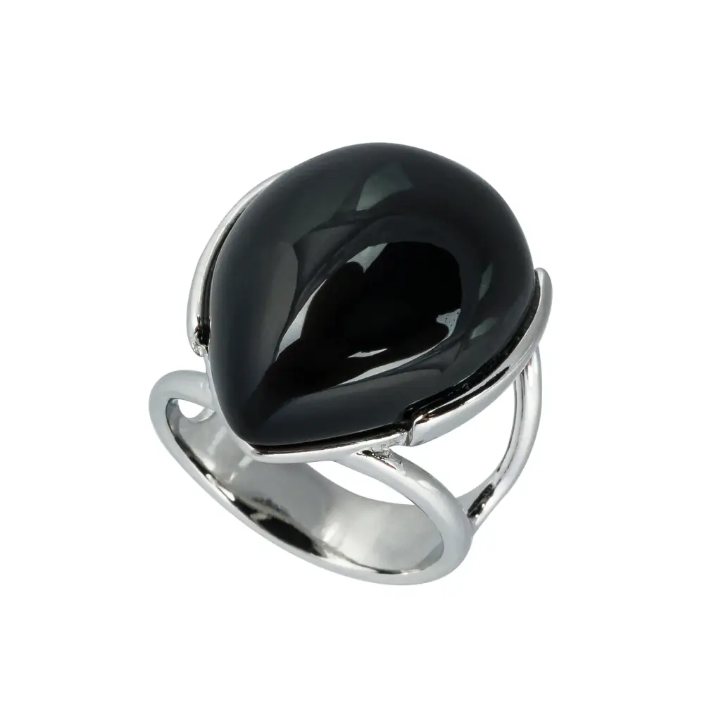 Кольцо Possebon Agata Preto K0953.4 20 S