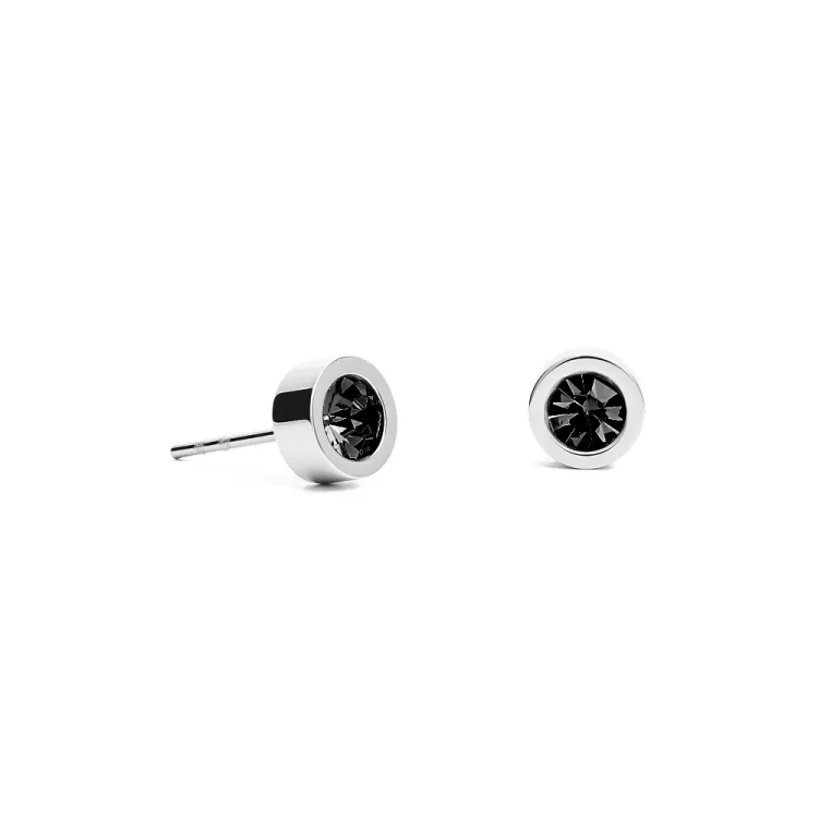 Fiore Luna Пусеты Black 6х3 SWE126 BL S
