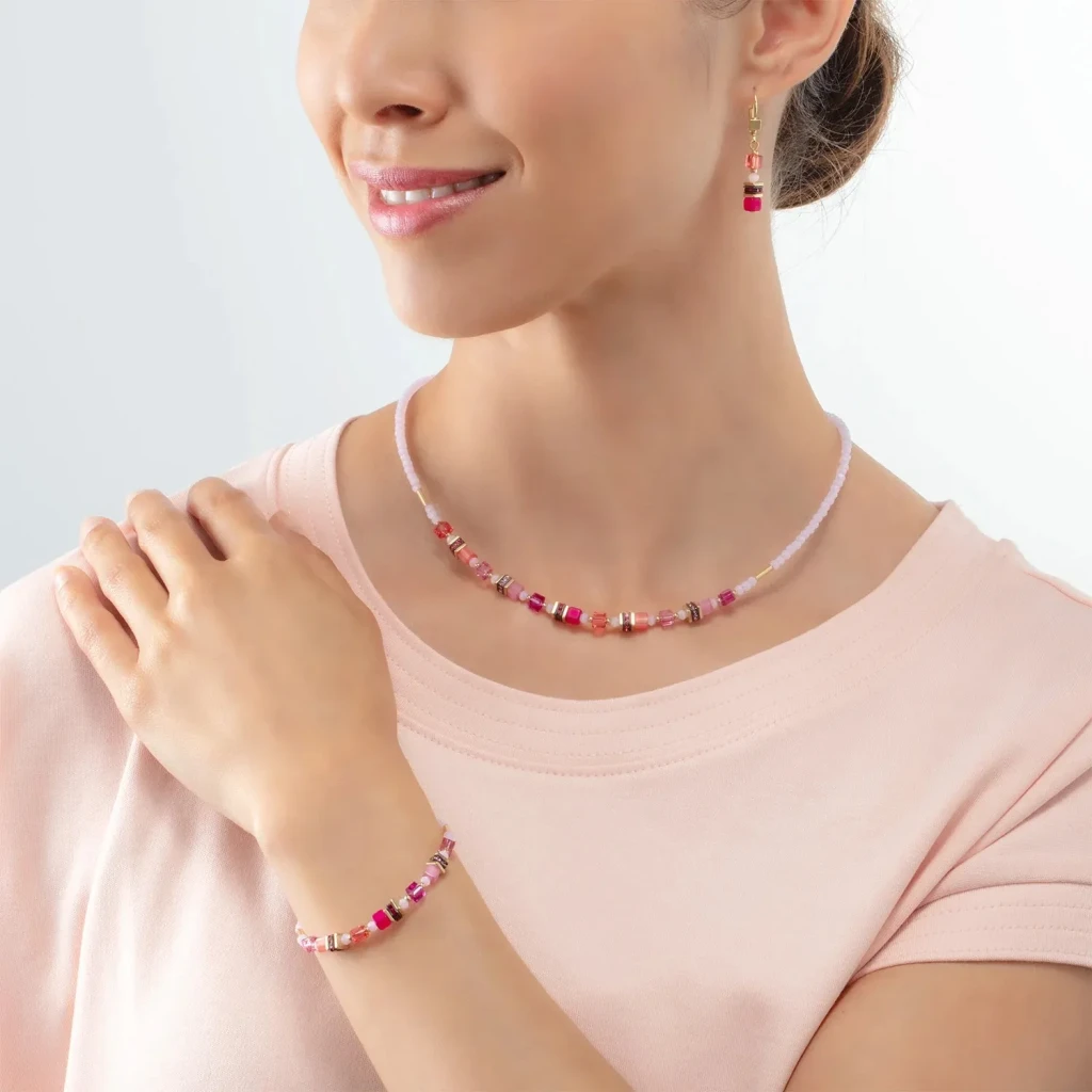 Колье Coeur de Lion Magenta 4565/10-0422