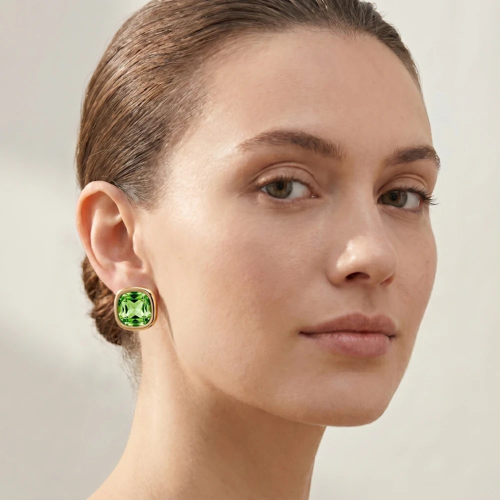 Серьги Peridot Fiore Luna AG210405E-015 G