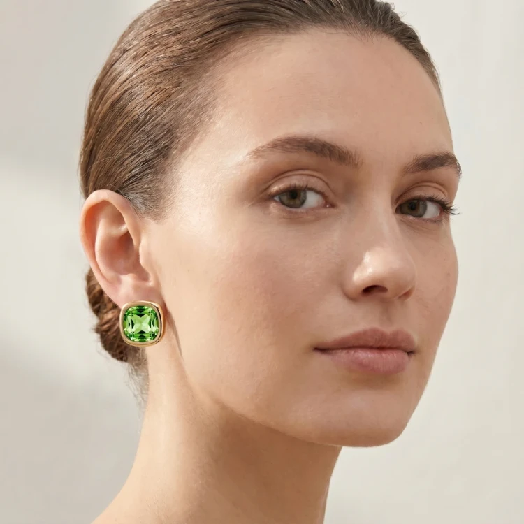Серьги Peridot Fiore Luna AG210405E-015 G
