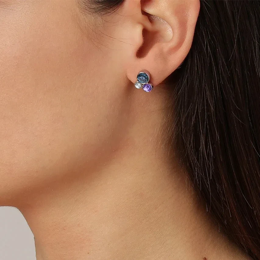 Серьги Dyrberg Kern AKI SS BLUE 390026