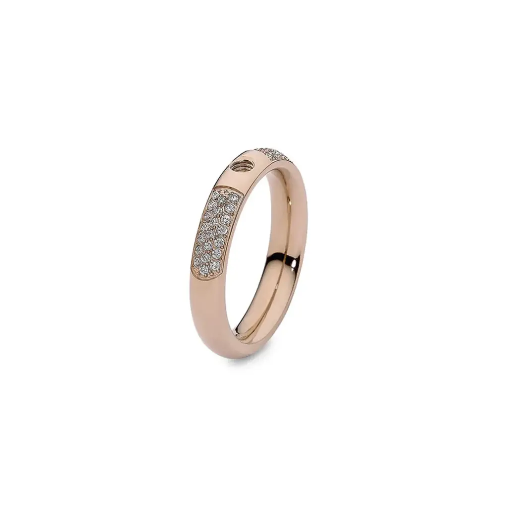 Кольцо Qudo - База Deluxe Small Gold 18.5 мм 626673 RG