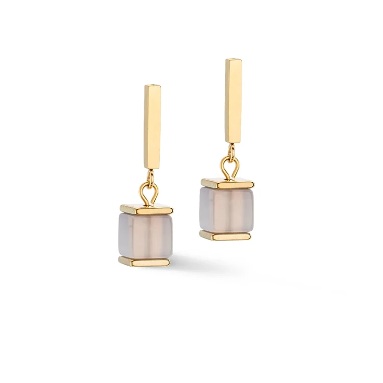 Серьги Coeur de Lion Grey-Nude 4425/21-1229