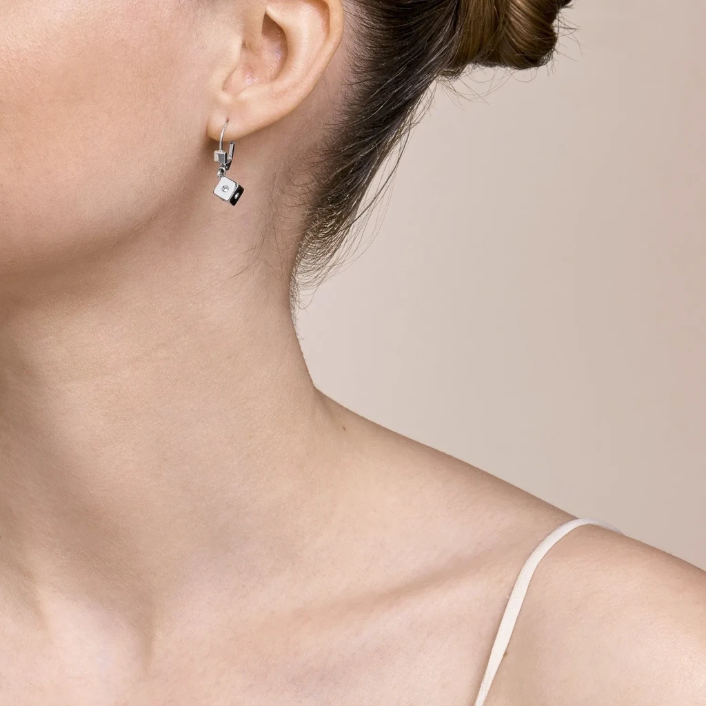 Серьги Coeur de Lion Midnight Blue-Silver 5080/20-0746
