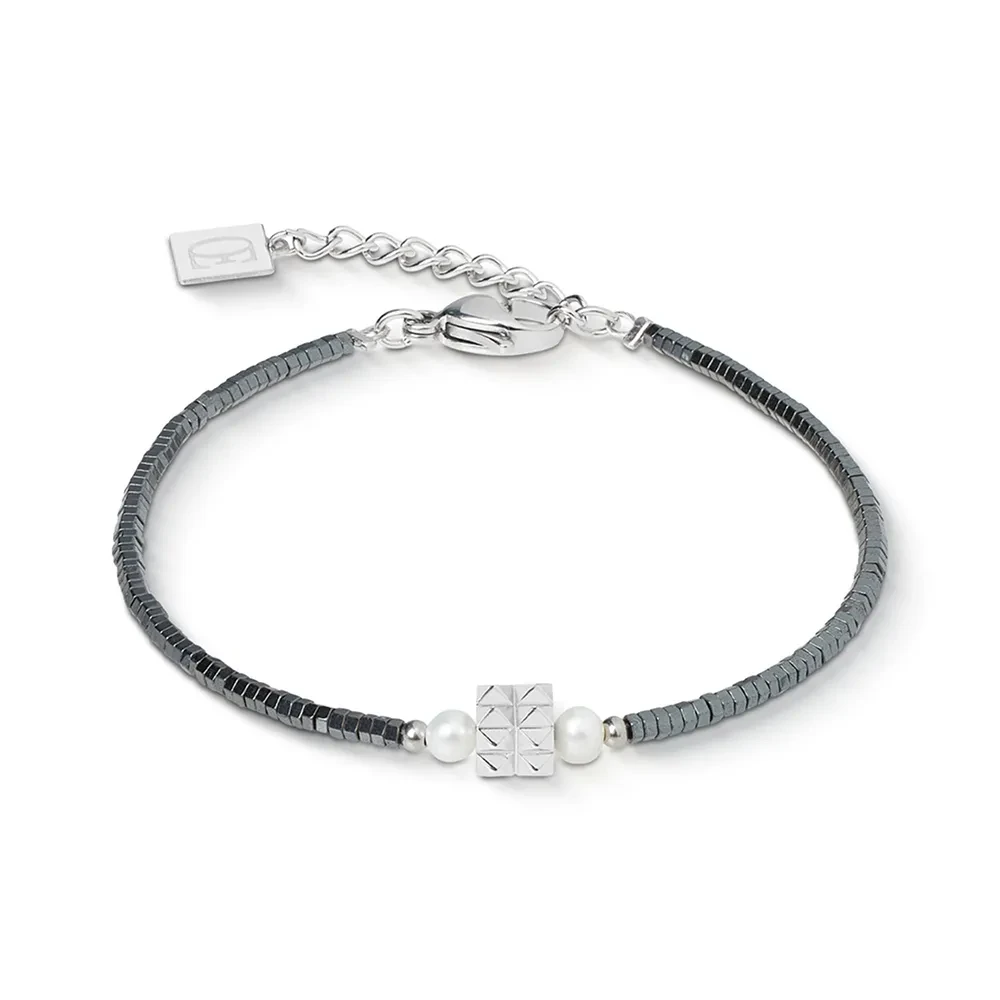 Браслет Coeur de Lion Anthracite-Silver 1138/30-1224