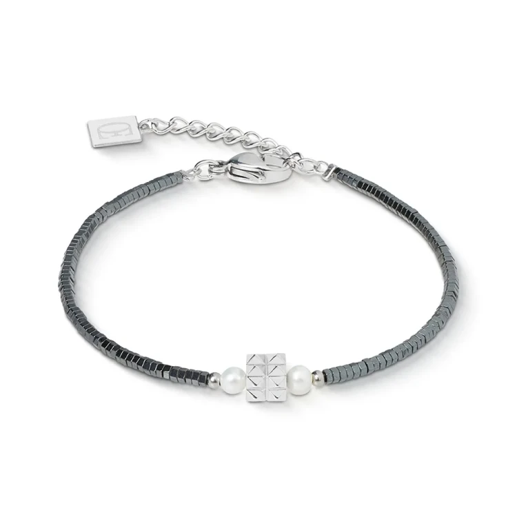 Браслет Coeur de Lion Anthracite-Silver 1138/30-1224