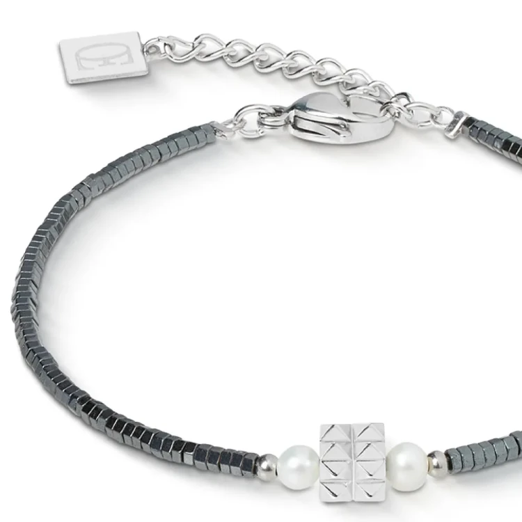 Браслет Coeur de Lion Anthracite-Silver 1138/30-1224
