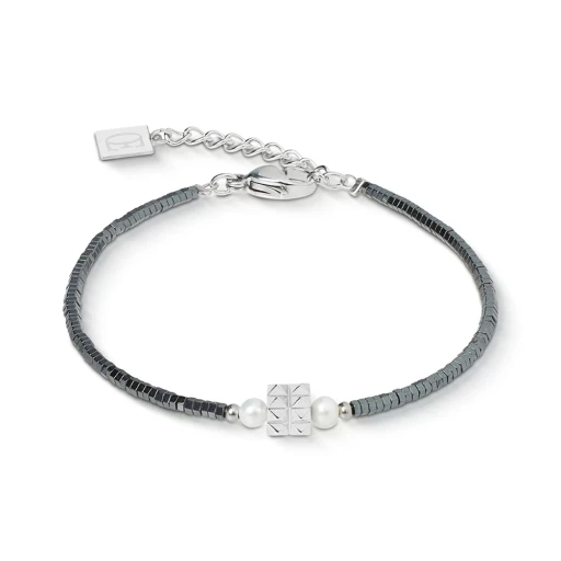 Браслет Coeur de Lion Anthracite-Silver 1138/30-1224