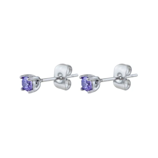Пусеты VIOLET Fiore Luna AE03187-6A V/S