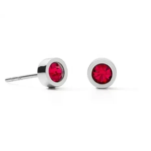 Пусеты Coeur de Lion Red-Silver 0227/21-0317