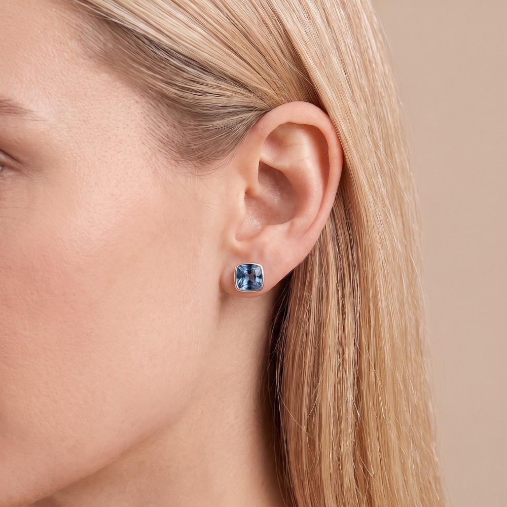 Серьги Fiore Luna Silver Night AE01782-1