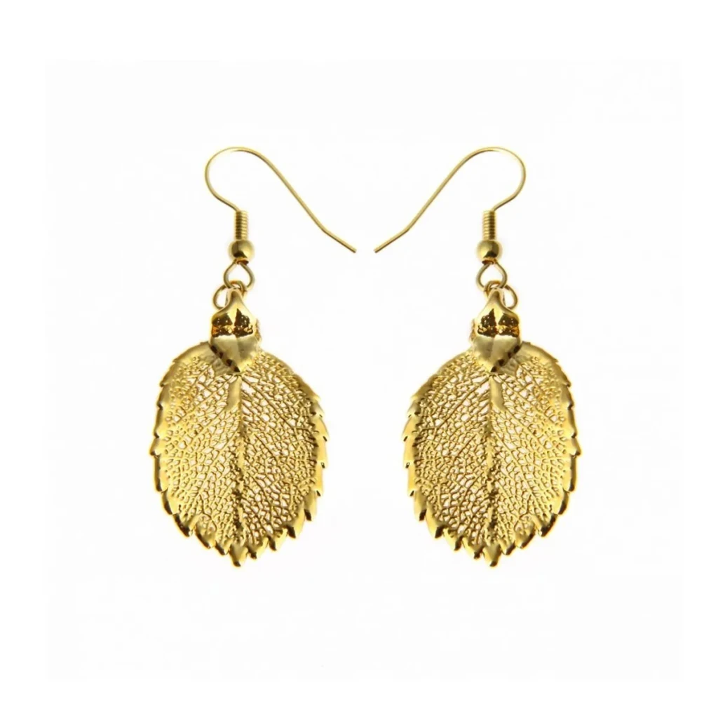 Серьги Ester Bijoux Роза LF33C-G BR