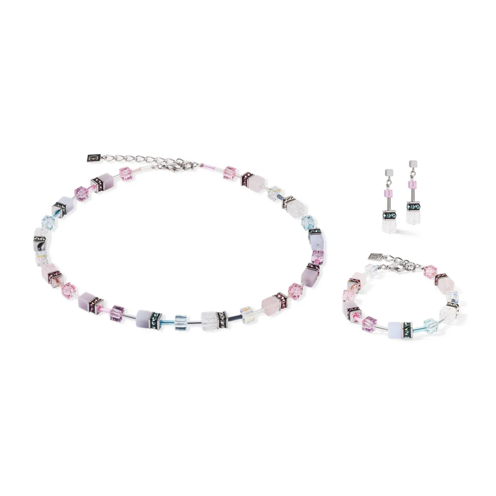 Серьги Coeur de Lion Rose-Lilac 4905/21-1927