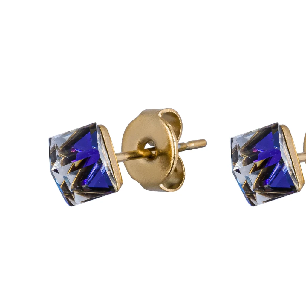 Fiore Luna Пусеты Crystal Blue SWE0127/2 B G