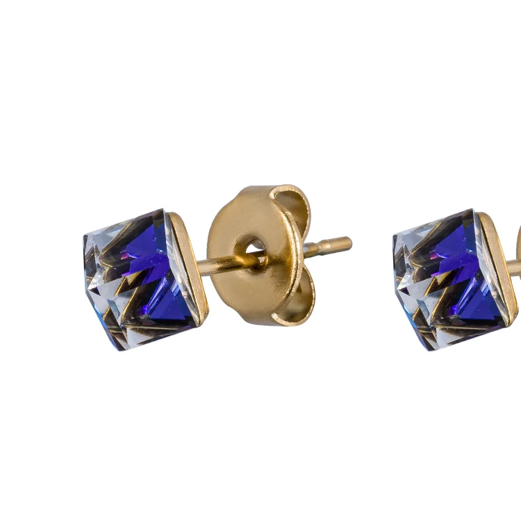 Fiore Luna Пусеты Crystal Blue SWE0127/2 B G