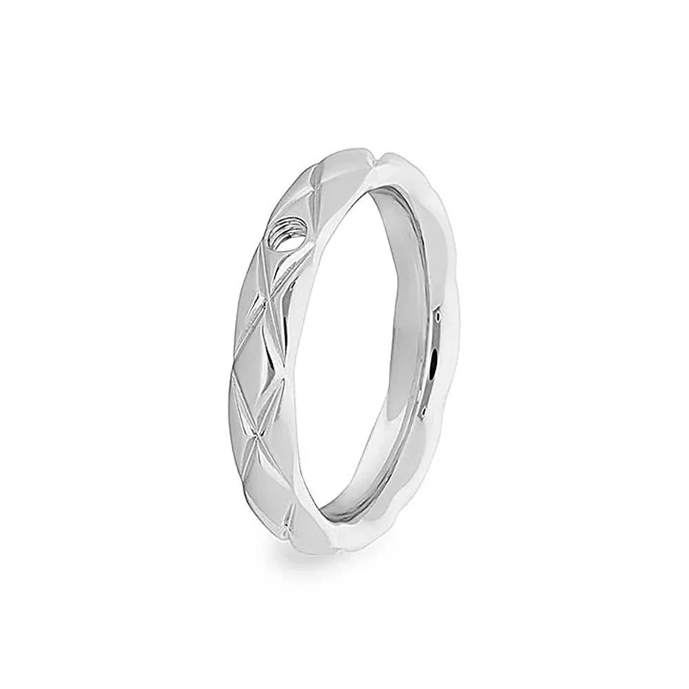 Кольцо Qudo - База Aversa Silver 16.5 мм 616259 S
