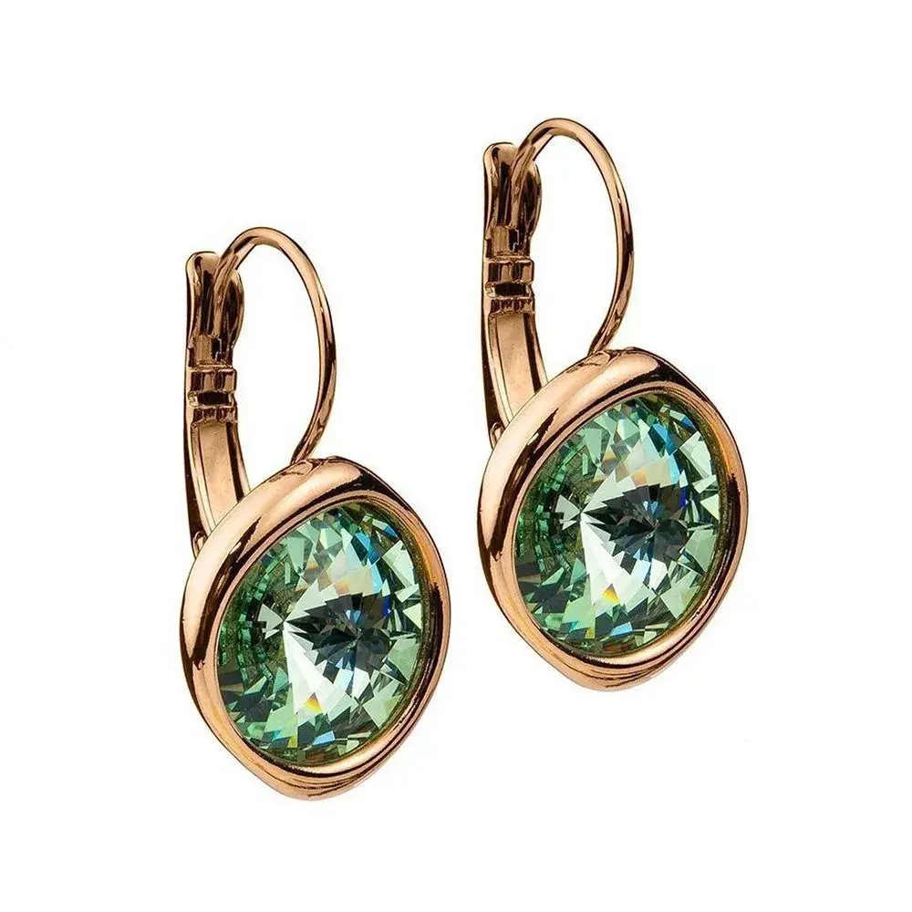 Серьги Fiore Luna Chrysolite A1903.16 G/S