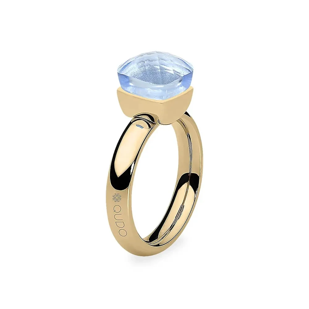 Кольцо Qudo FIRENZE 16.5 (G) Hellblau 107001/40-4733 16.5