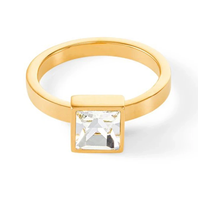 Кольцо Coeur de Lion Kristall-Gold 0500/40-1816 56