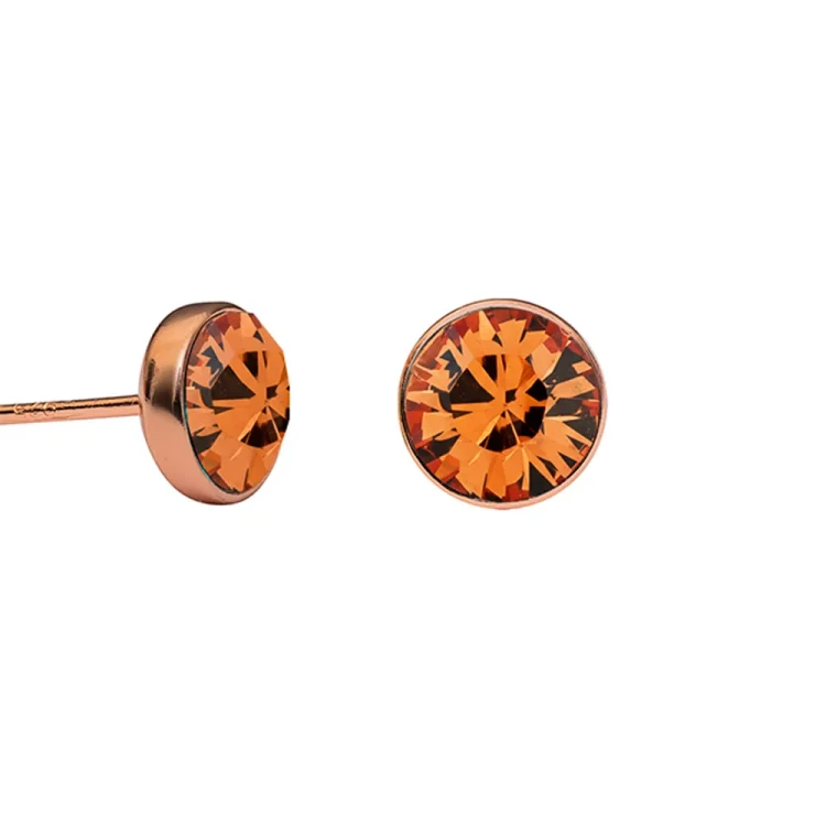 Пусеты Light Smoked Topaz SWE297 LST RG