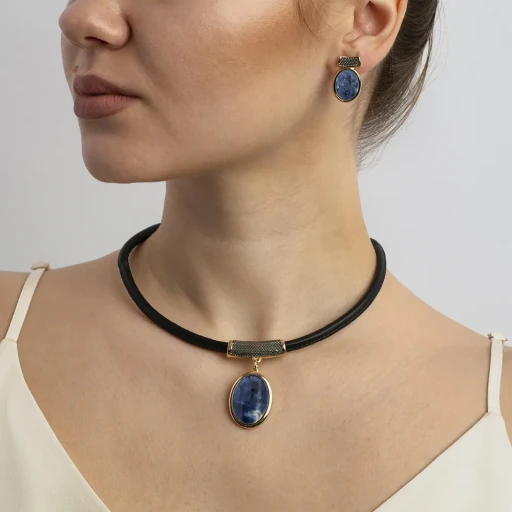 Комплект Possebon pearl sodalite S6756.22 BL/G