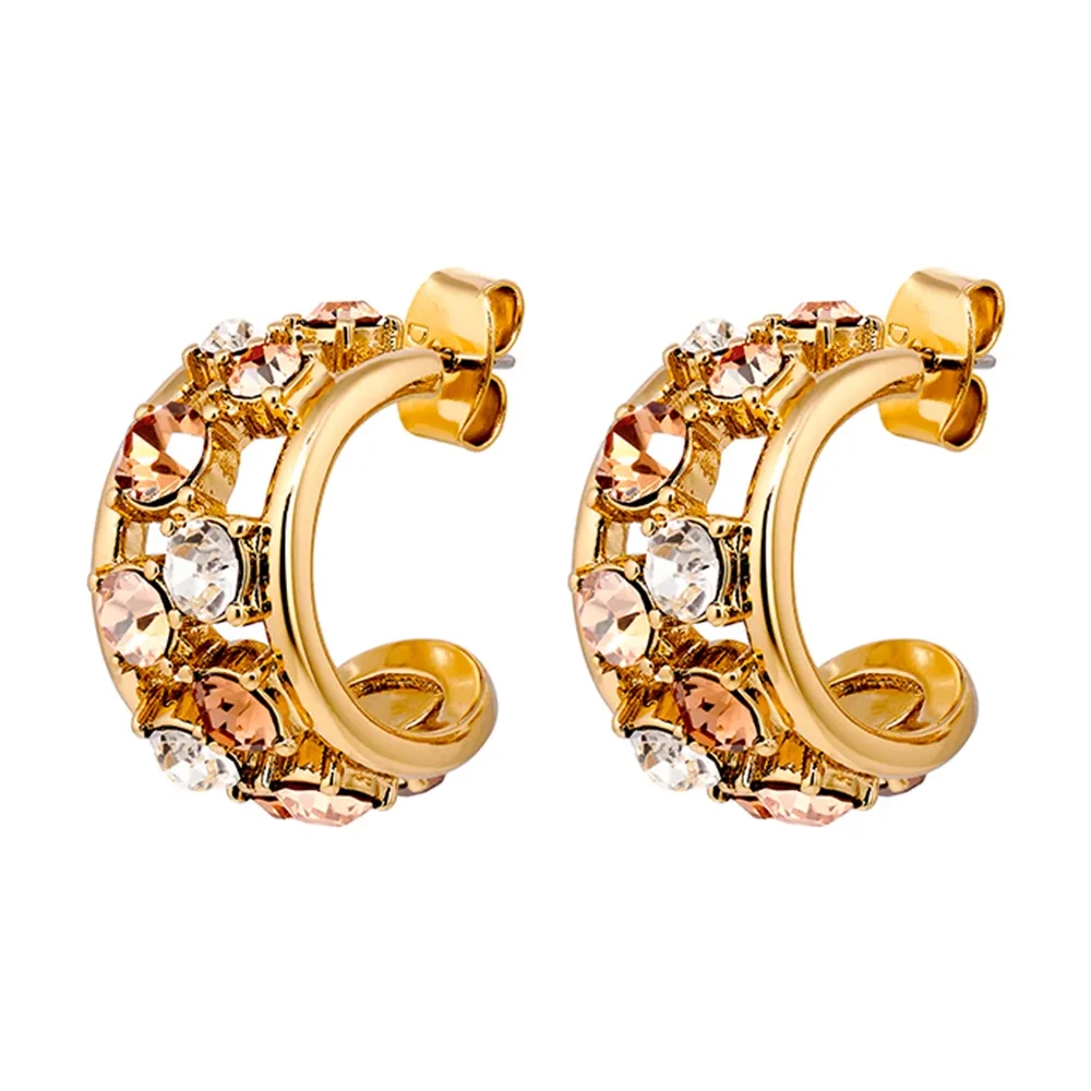 Серьги Dyrberg Kern ASTOR SG GOLDEN 480019