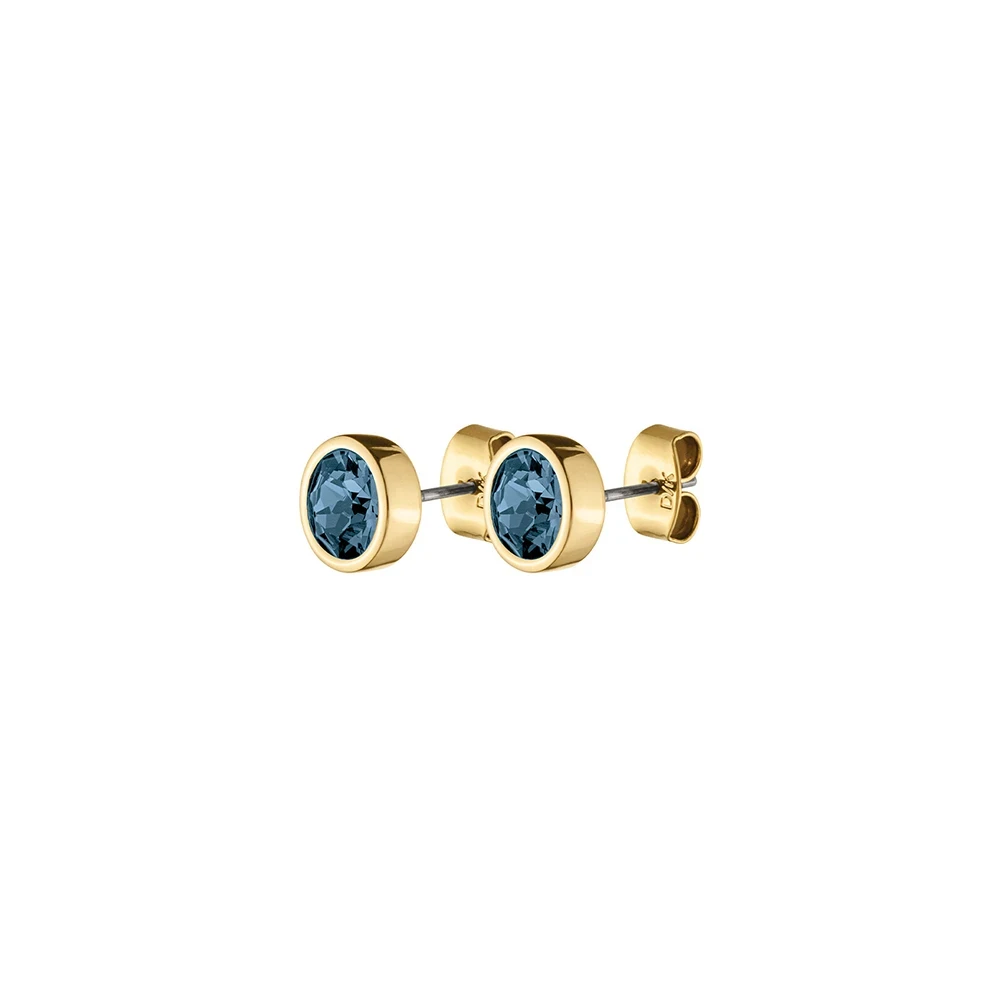 Серьги Dyrberg Kern NOBLE SG BLUE 370021 BL/G