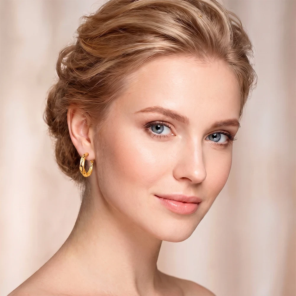 Серьги Fiore Luna ABE30736-01 G