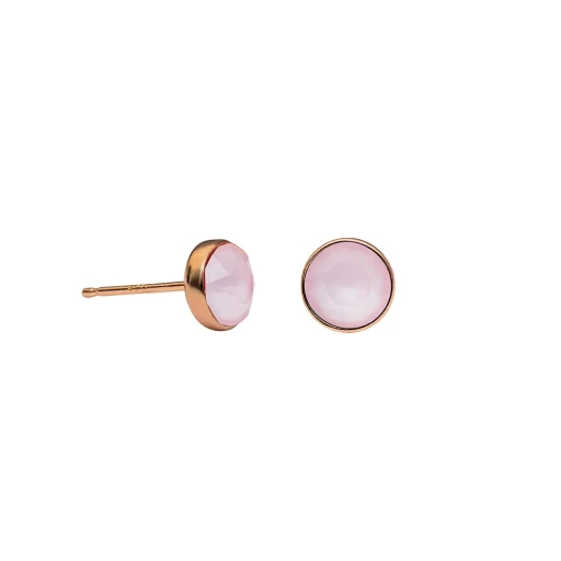 Пусеты Crystal Powder Rose SWE297 PR RG