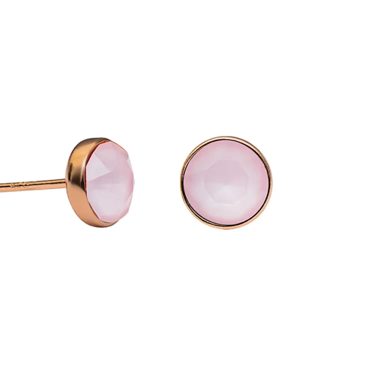 Пусеты Crystal Powder Rose SWE297 PR RG