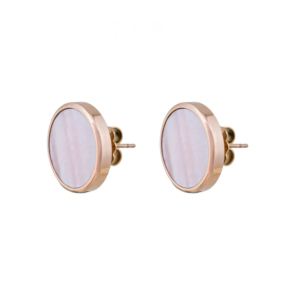 Fiore Luna Пусеты SHELL ROSE AE01734-4 R/RG