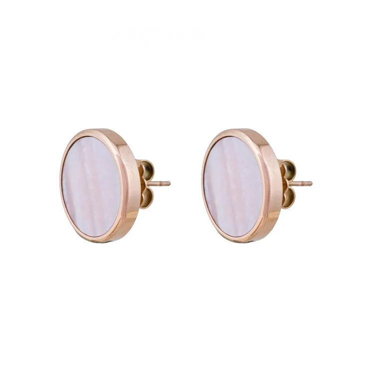 Fiore Luna Пусеты SHELL ROSE AE01734-4 R/RG