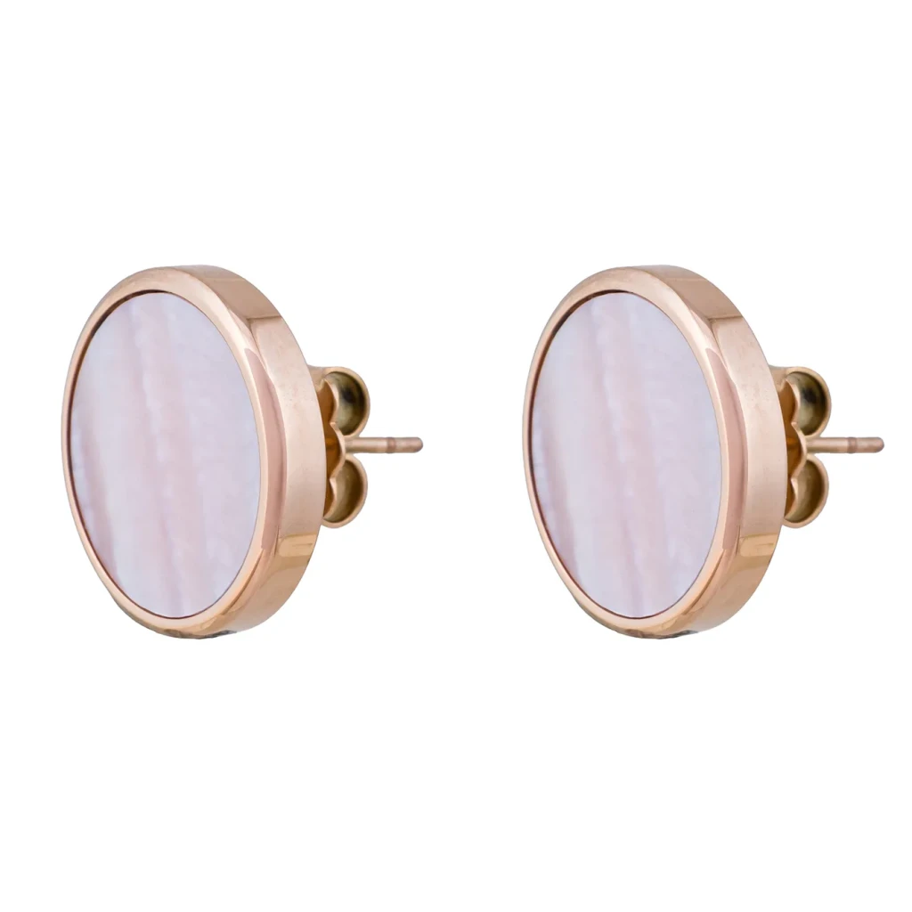 Fiore Luna Пусеты SHELL ROSE AE01734-4 R/RG