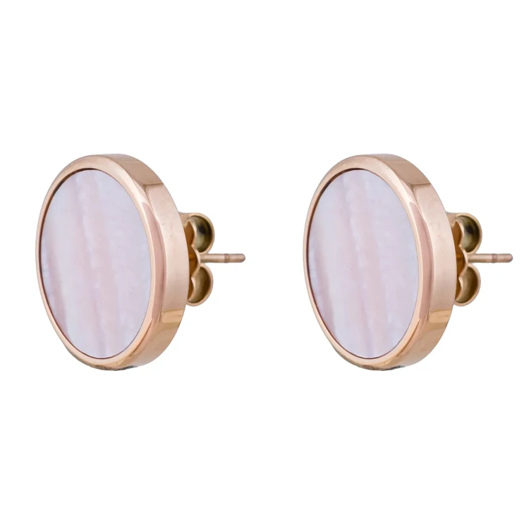 Fiore Luna Пусеты SHELL ROSE AE01734-4 R/RG