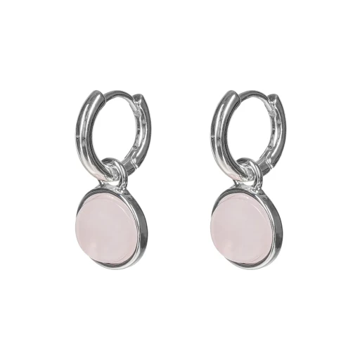 Серьги Fiore Luna ROSE QUARTZ LE1113 R/S