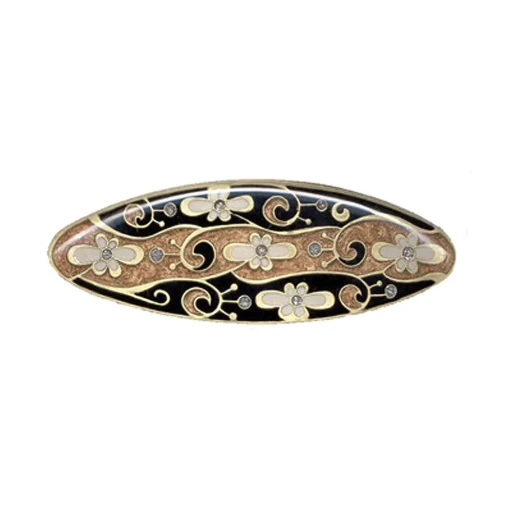 Заколка для волос Clara Bijoux G64067 BW/BR