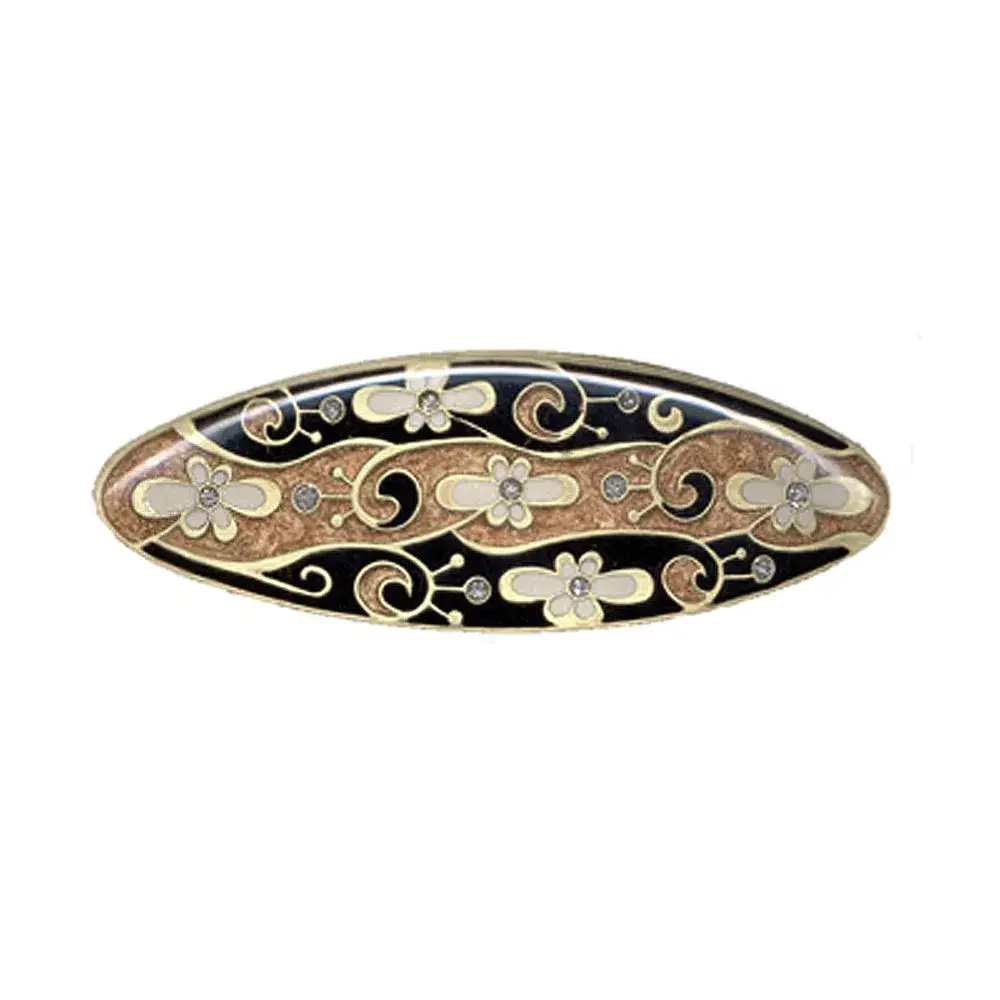 Заколка для волос Clara Bijoux G64067 BW/BR