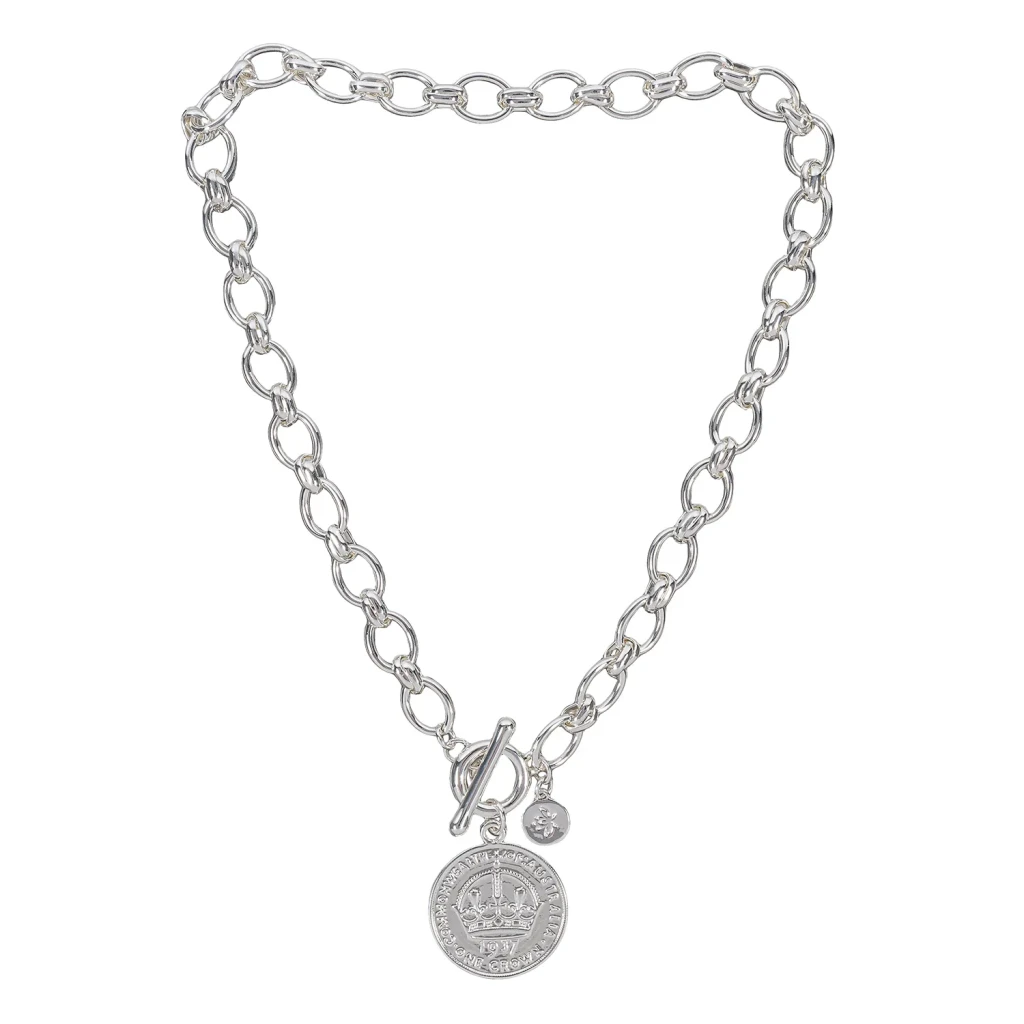 Колье Fiore Luna With a coin BL4545 S
