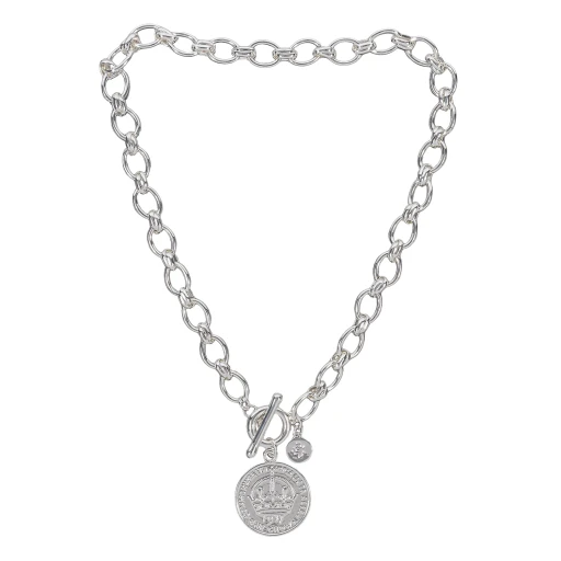 Колье Fiore Luna With a coin BL4545 S