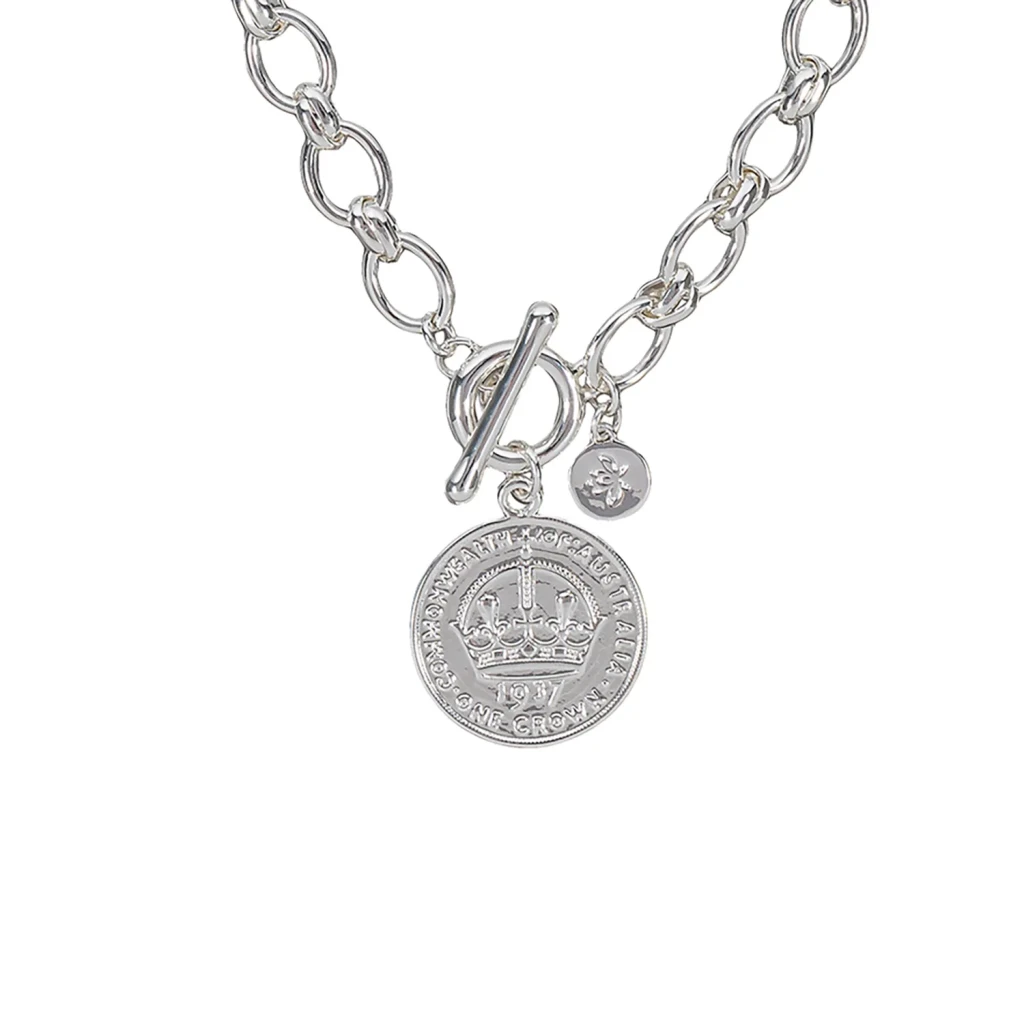 Колье Fiore Luna With a coin BL4545 S