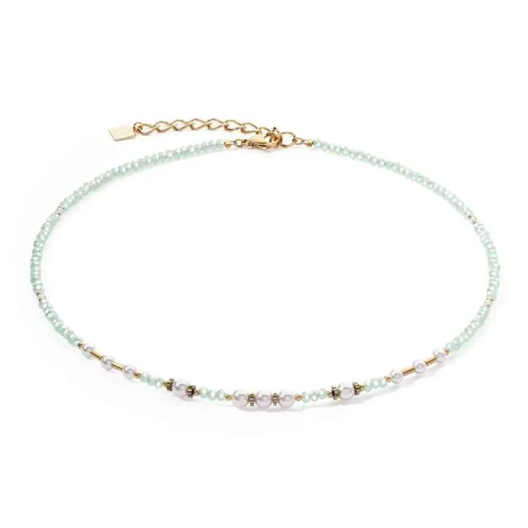 Колье Coeur de Lion Light Green 4434/10-0520