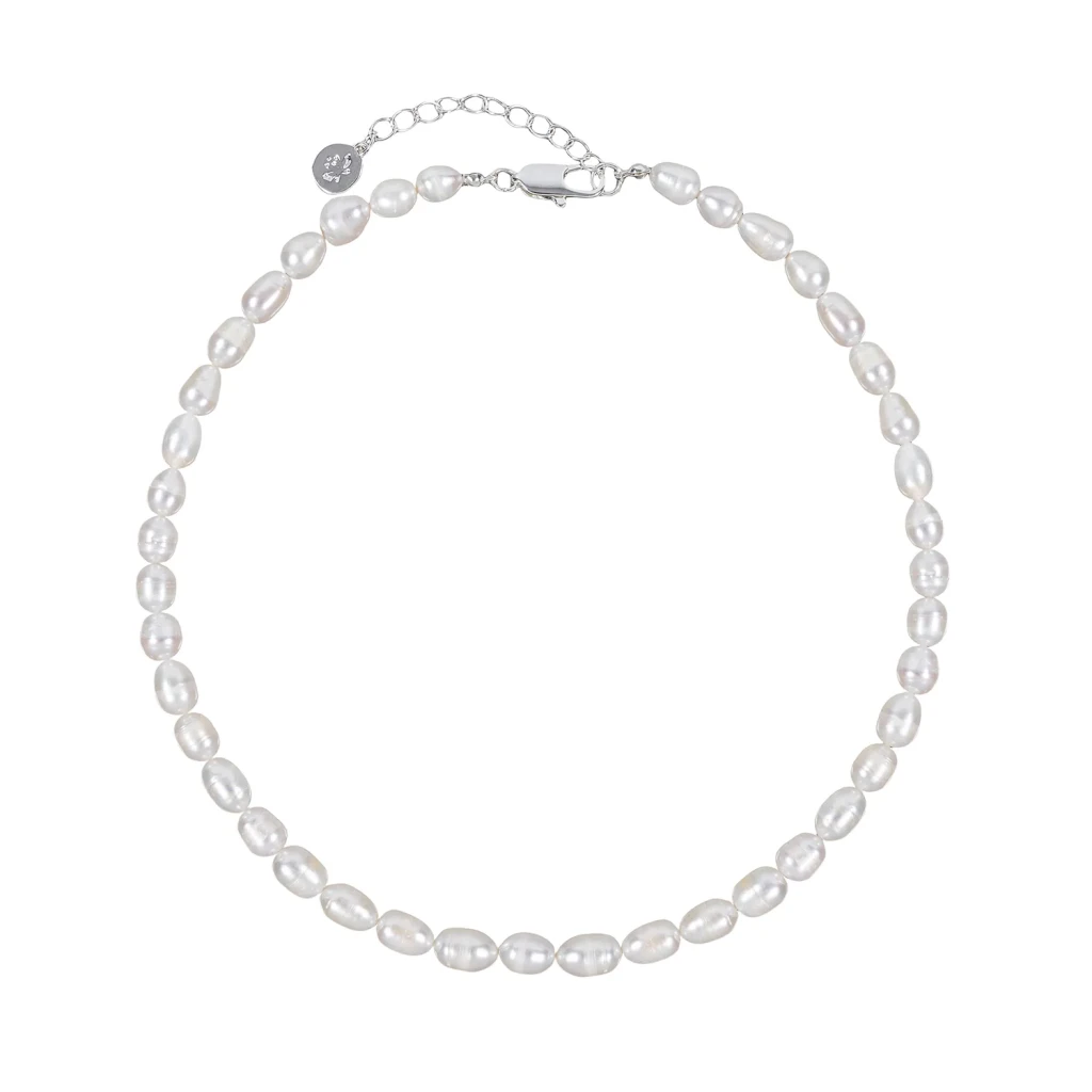Колье Fiore Luna String of Pearls Сarabiner BL4514 S