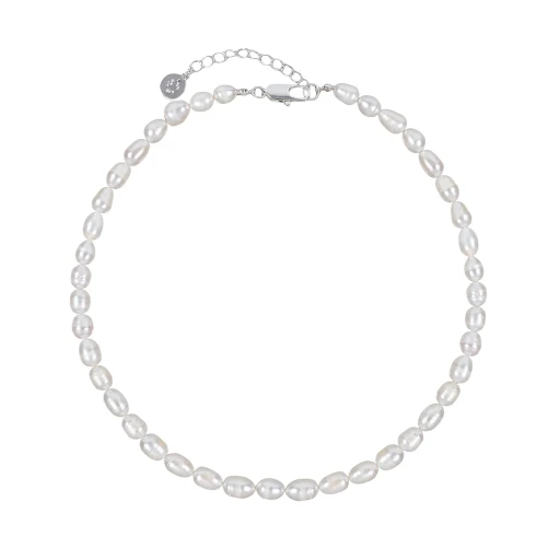 Колье Fiore Luna String of Pearls Сarabiner BL4514 S