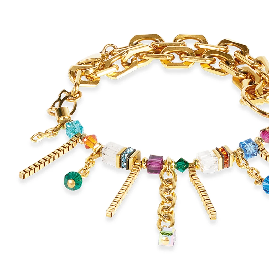 Браслет Coeur de Lion Multicolour Gold 3020/30-1516